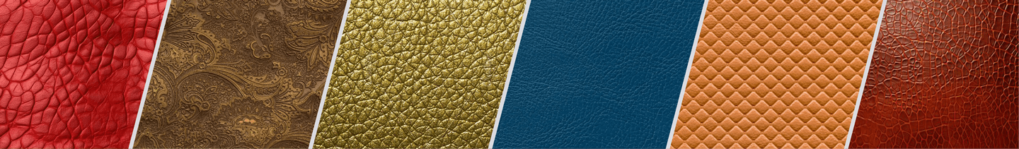 leather-patterns with different colors