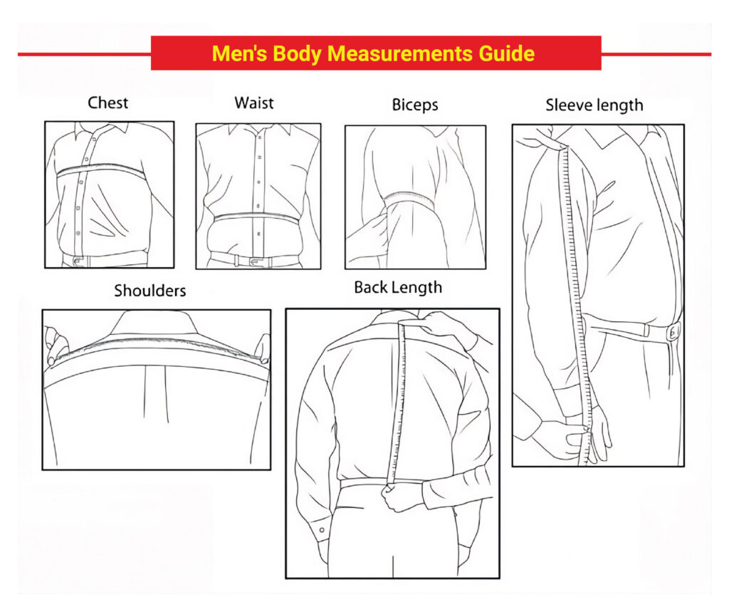 Mens Body Measurements Guide