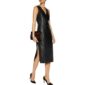 Black leather Dress for Women