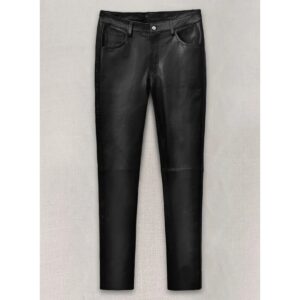 Leather Pants For Men's Genuine Lambskin Pant KIM TAEHYUNG Style Leather Pant Celebrity Pant - Image 3