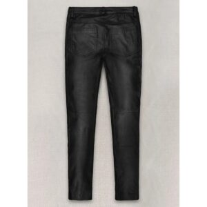 Leather Pants For Men's Genuine Lambskin Pant KIM TAEHYUNG Style Leather Pant Celebrity Pant - Image 4