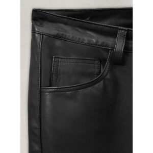 Leather Pants For Men's Genuine Lambskin Pant KIM TAEHYUNG Style Leather Pant Celebrity Pant - Image 5