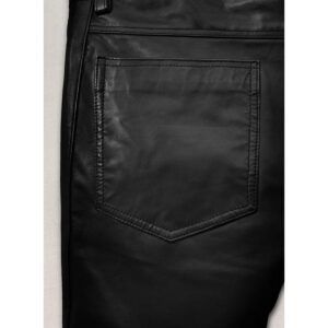 Leather Pants For Men's Genuine Lambskin Pant KIM TAEHYUNG Style Leather Pant Celebrity Pant - Image 6