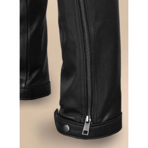 ORLANDO BLOOM LEATHER PANTS 100% Genuine Lambskin Leather Pant Celebrity Leather Pant - Image 6