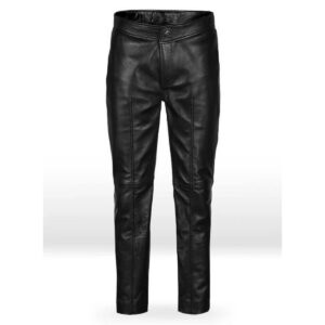 Elegant New Men's Black Leather Pant 100% Genuine Pure Soft Lambskin Leather Pant - Image 1