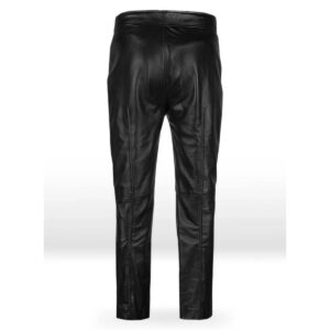 Elegant New Men's Black Leather Pant 100% Genuine Pure Soft Lambskin Leather Pant - Image 3