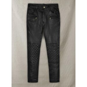 Authentic Design New Men's Black Leather Pant Genuine Lambskin DEEP QUEST Leather Pant - Image 5