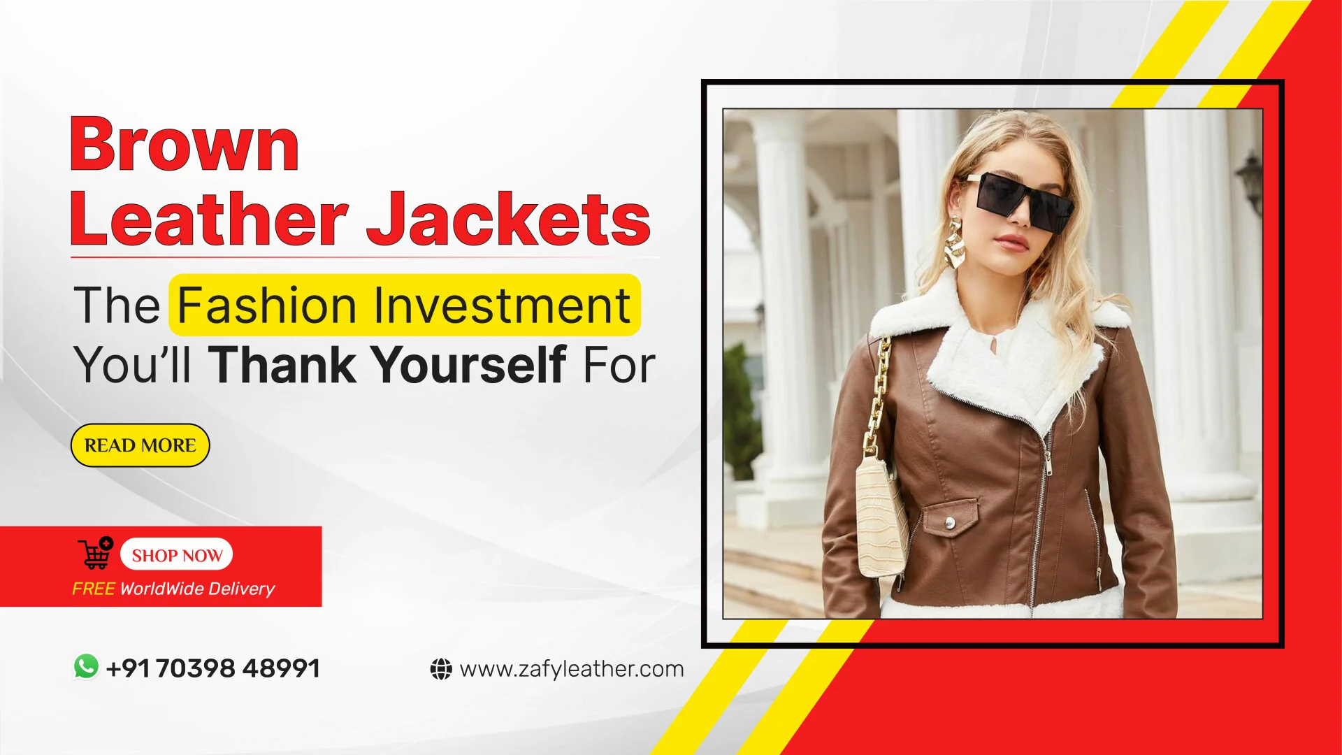 Brown Leather Jackets - Timeless Fashion Investment for All