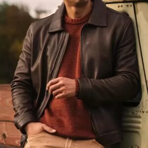 Zafy Leather Brown Leather Jacket Pure Soft Lambskin Stylish Motorcycle  Jacket - Image 2