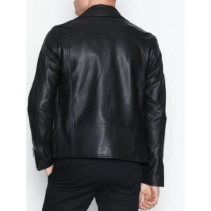 Zafy Leather New Black Leather Jacket Men Biker Cafe Racer Pure Lambskin - Image 3