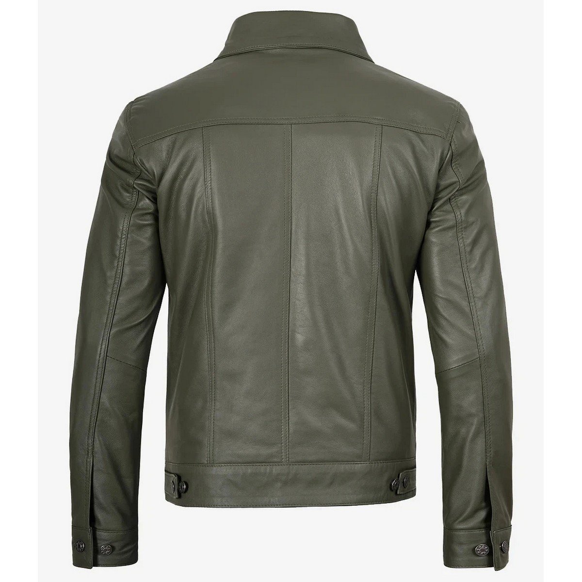Zafy Black Biker Leather Jacket for Men | Buy Online