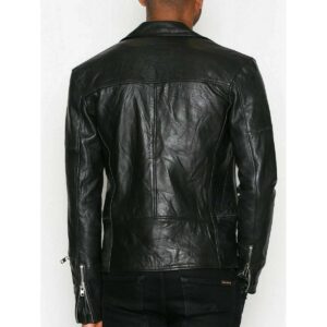 Zafy Leather New Men's Black Leather Jacket Real Lambskin Stylish Wear Casual Jacket - Image 4