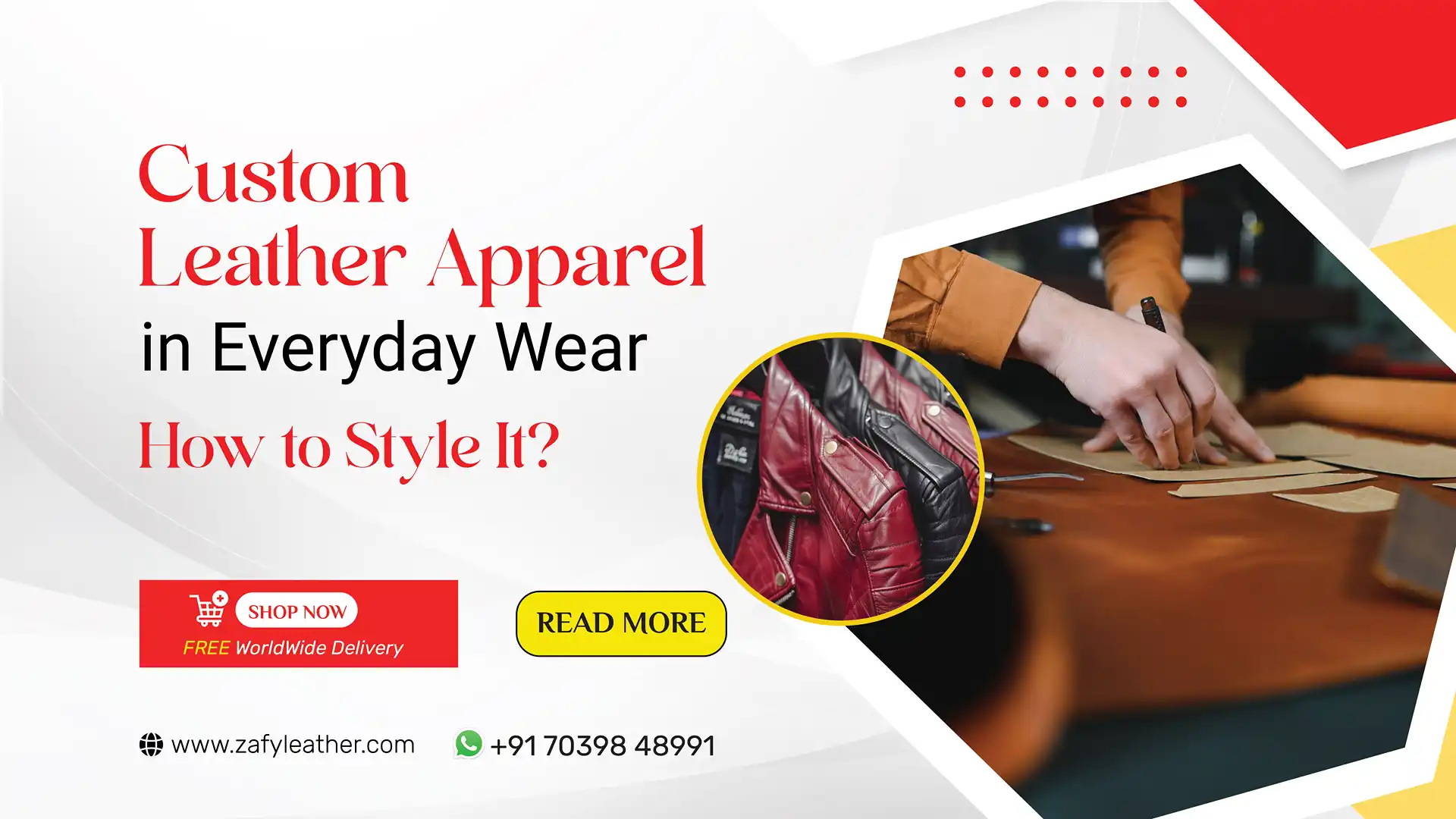 Custom Leather in Everyday Wear - How to Style It