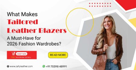 What Makes Tailored Leather Blazers a Must-Have for 2026 Fashion Wardrobes