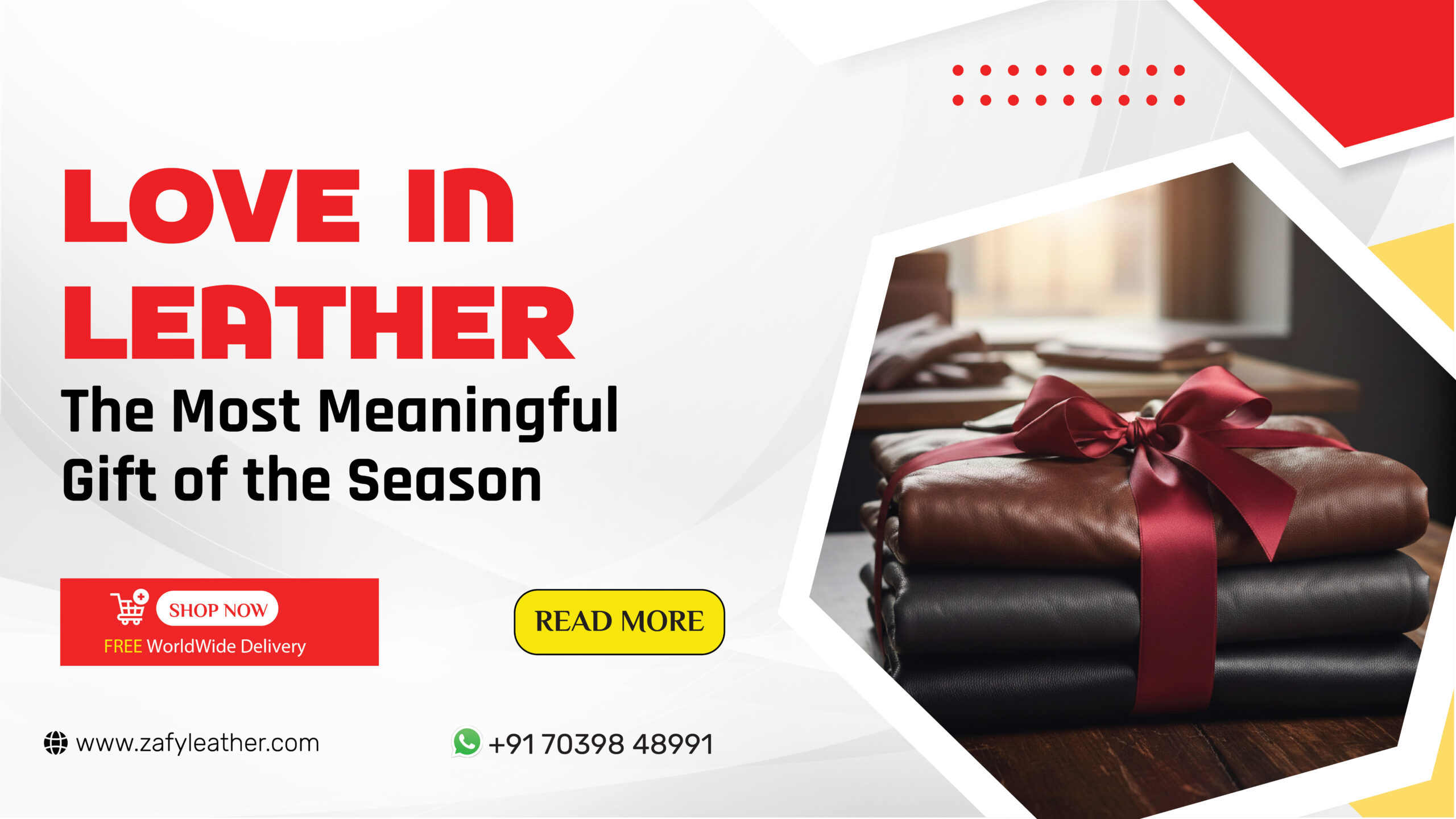 Why Leather Is the Most Meaningful Valentineโs Day Gift in 2026