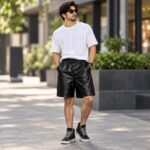 Leather Shorts for Men