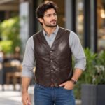 Leather Vest Coats for Men