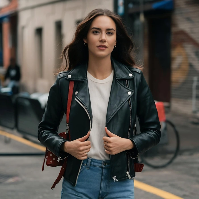 Leather Shirt Jacket Leather Shirt Jacket