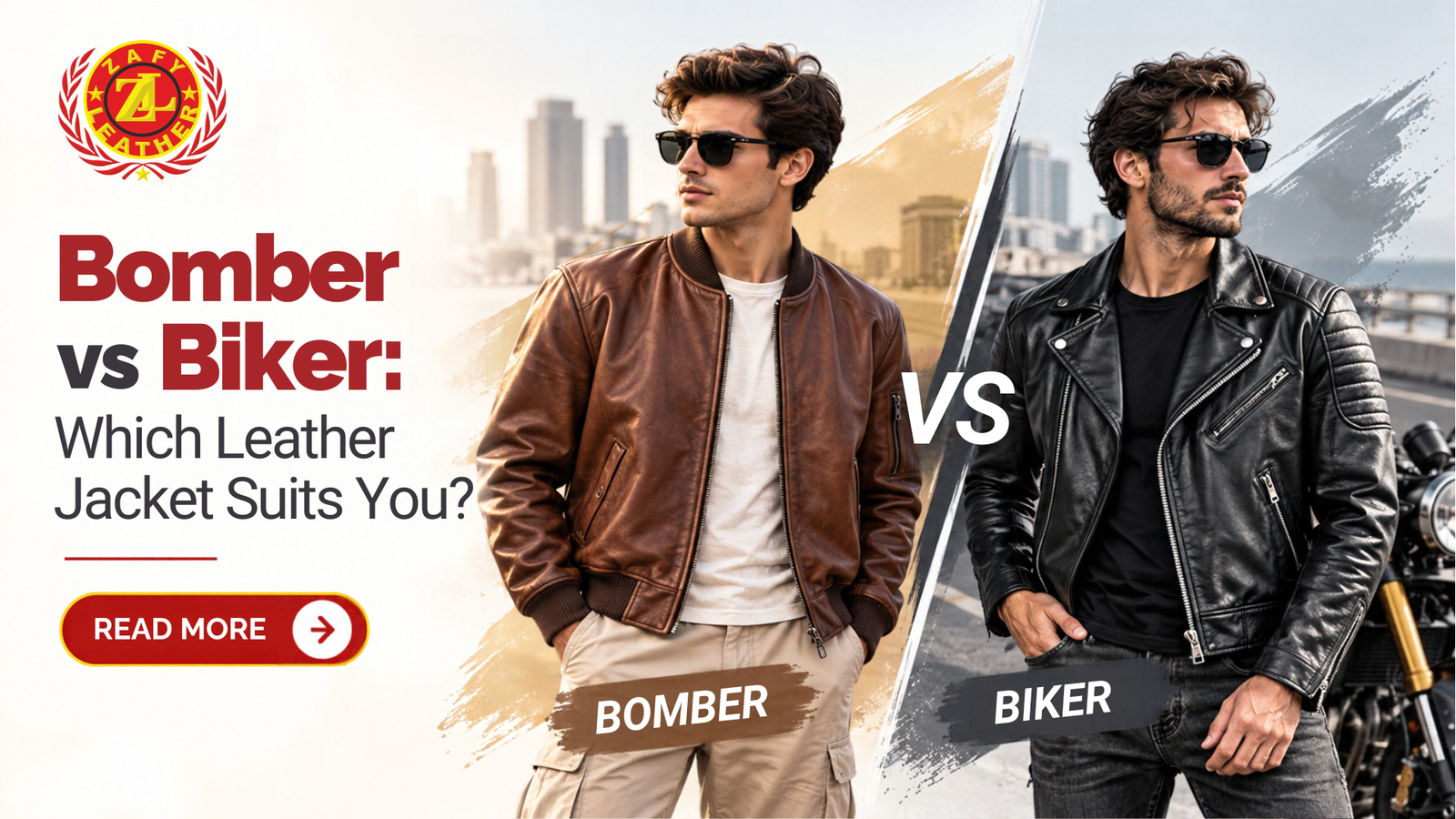Oversized Bomber vs Fitted Biker Jacket Which Leather Style Suits You